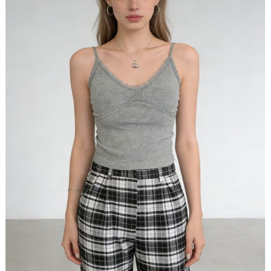 V-Neck Crop Cami