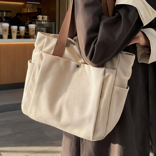 Canvas Plain Tote Bag