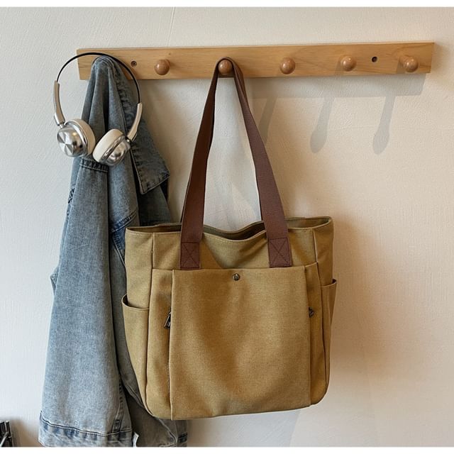 Canvas Plain Tote Bag