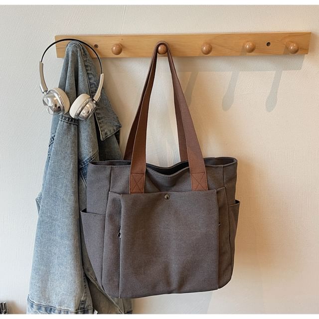Canvas Plain Tote Bag