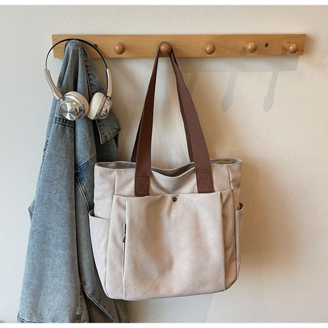 Canvas Plain Tote Bag