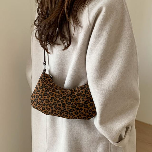 Faux Leather Hobo Bag