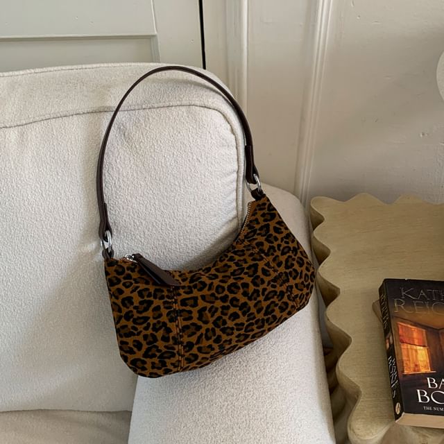 Faux Leather Hobo Bag