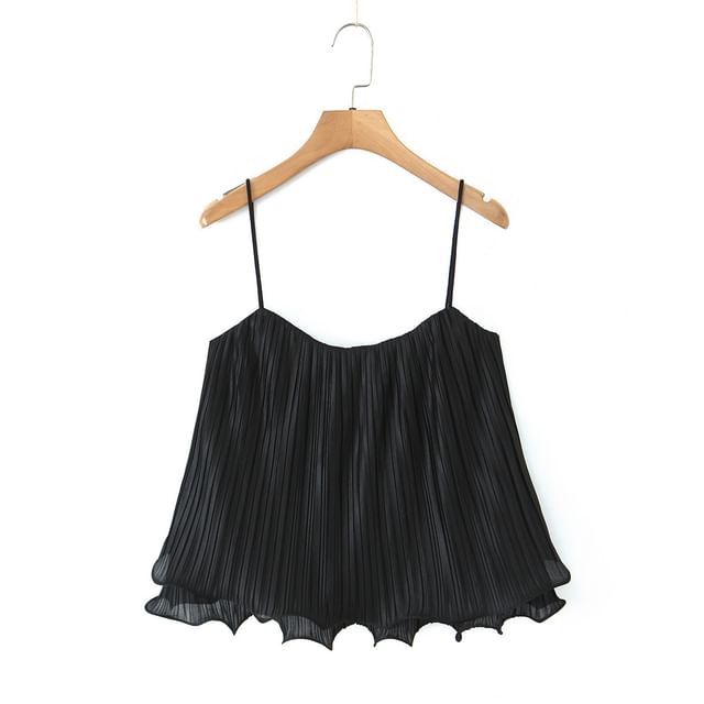 Flowy Solid Camisole & High Waist Maxi Skirt