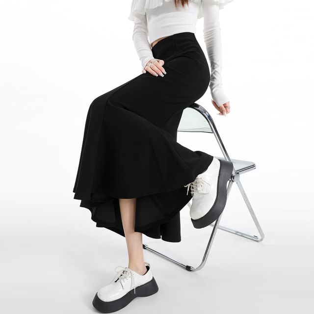 Maxi Mermaid Skirt - Altfashion Shop