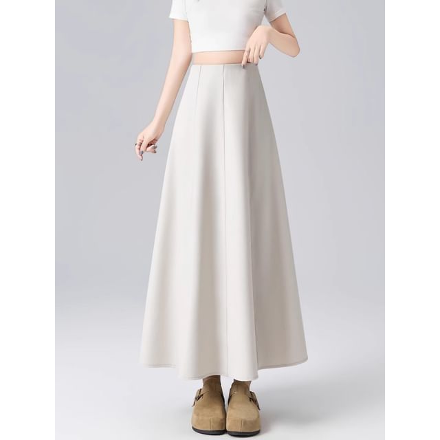 Panel Maxi A-Line Skirt - Altfashion Shop