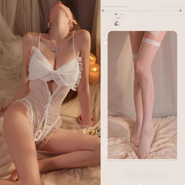 Lingerie Lace Bodysuit Top / Set