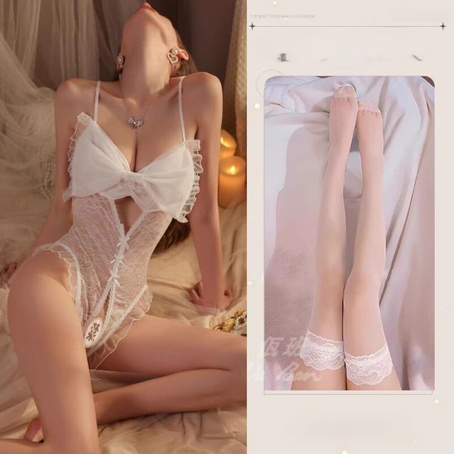 Lingerie Lace Bodysuit Top / Set