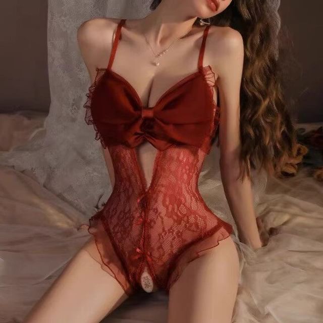 Lingerie Lace Bodysuit Top / Set