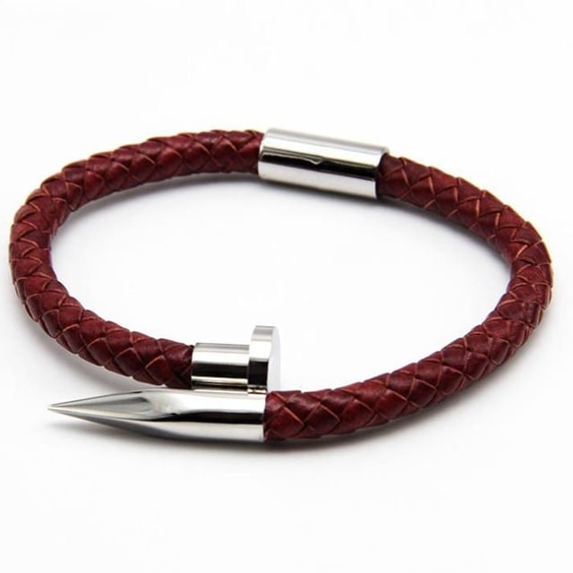 Stud Braided Bracelet
