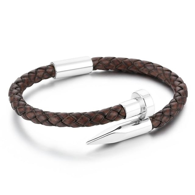 Stud Braided Bracelet