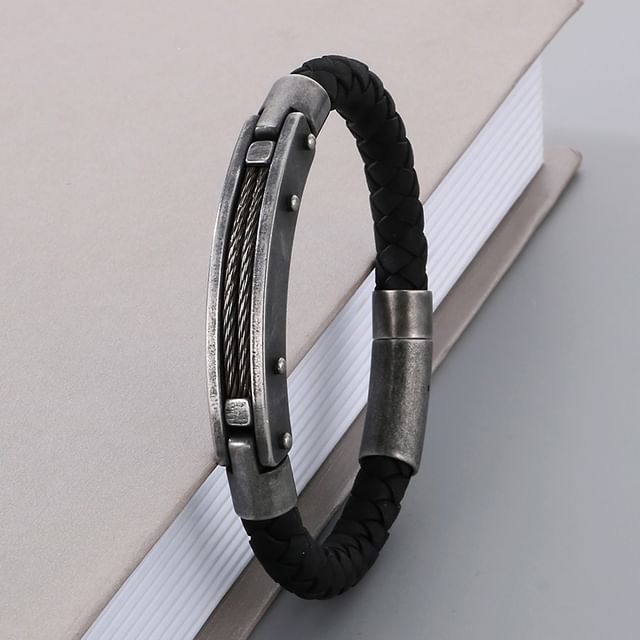 Faux Leather Bracelet
