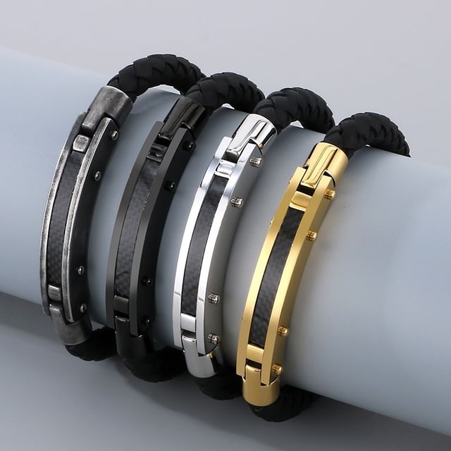 Faux Leather Bracelet