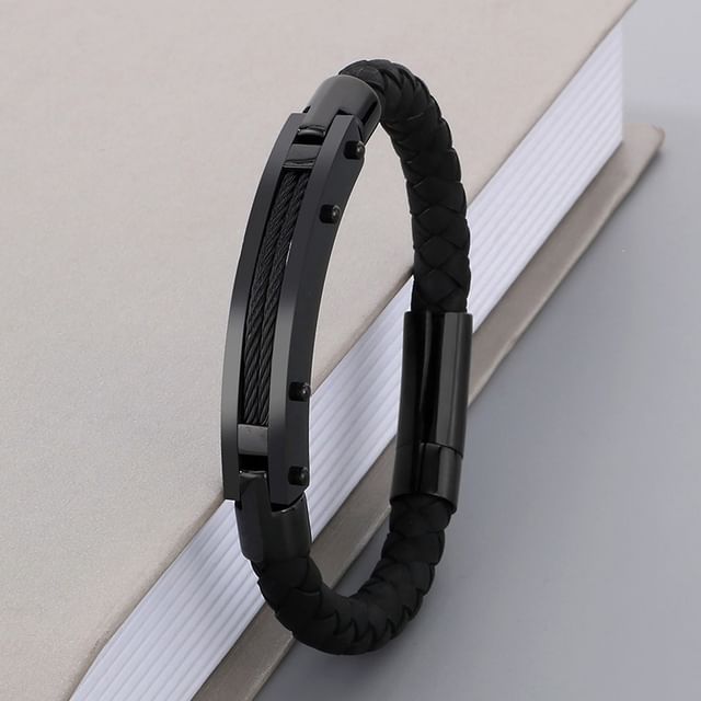 Faux Leather Bracelet
