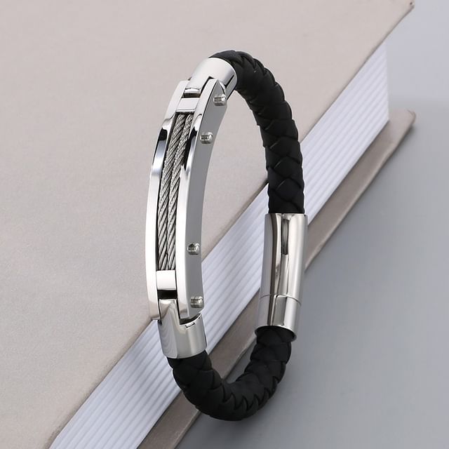 Faux Leather Bracelet
