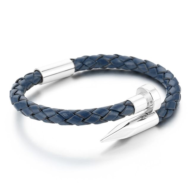 Stud Braided Bracelet
