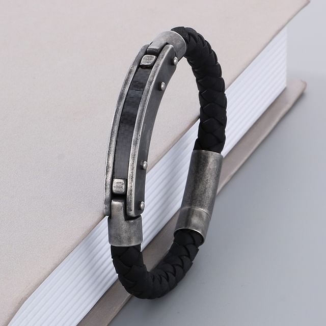 Faux Leather Bracelet