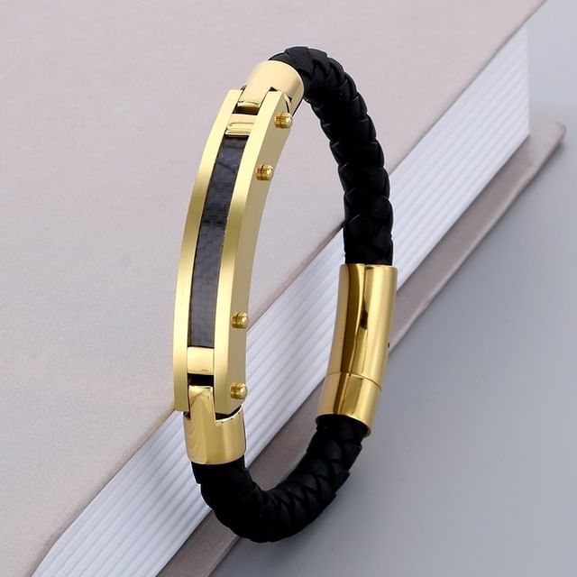 Faux Leather Bracelet
