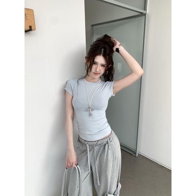 Classic Short-Sleeve Fitted Tee -