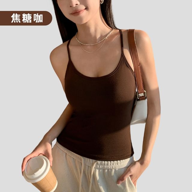 Spaghetti Strap Camisole Top -