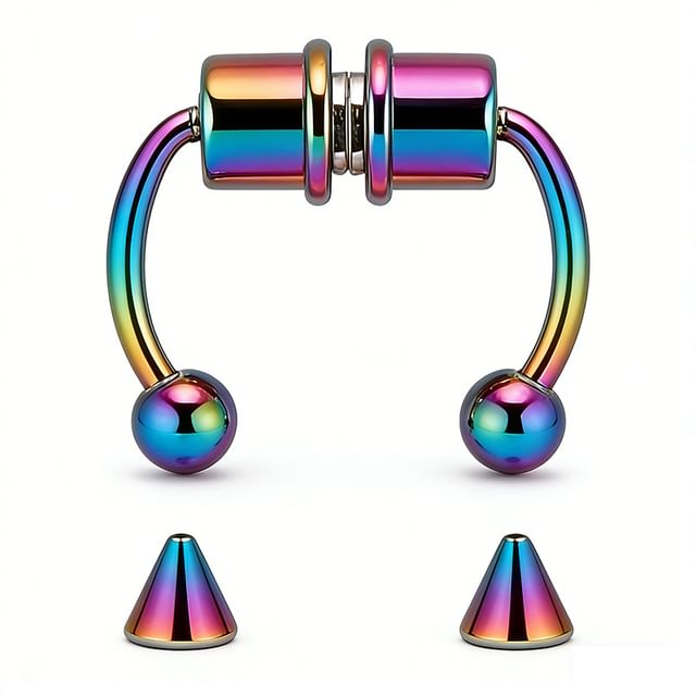 Magnetic Faux Stud Nose Ring