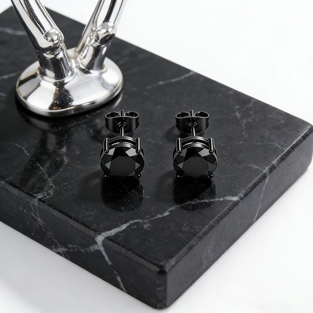 Rhinestone Alloy Stud Earring (Various Designs)