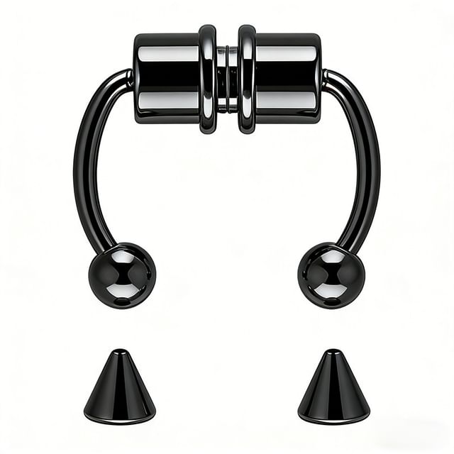 Magnetic Faux Stud Nose Ring