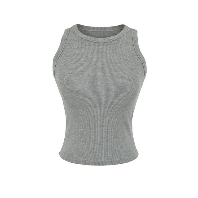 Crew Neck Tank Top