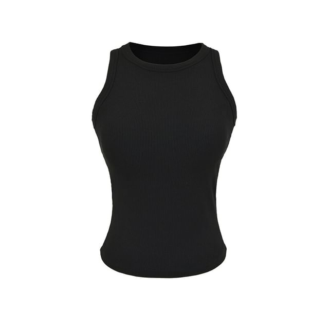 Crew Neck Tank Top