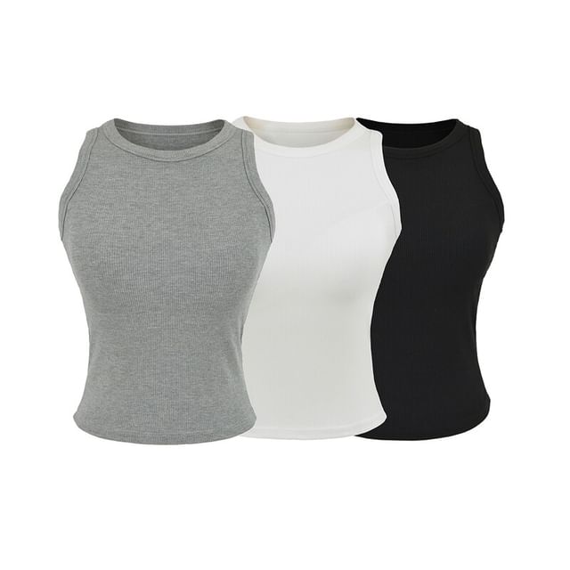 Crew Neck Tank Top