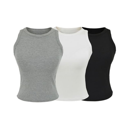 Crew Neck Tank Top