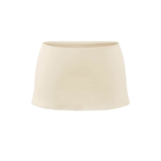 Plain Quick Dry Mini A-line Skirt