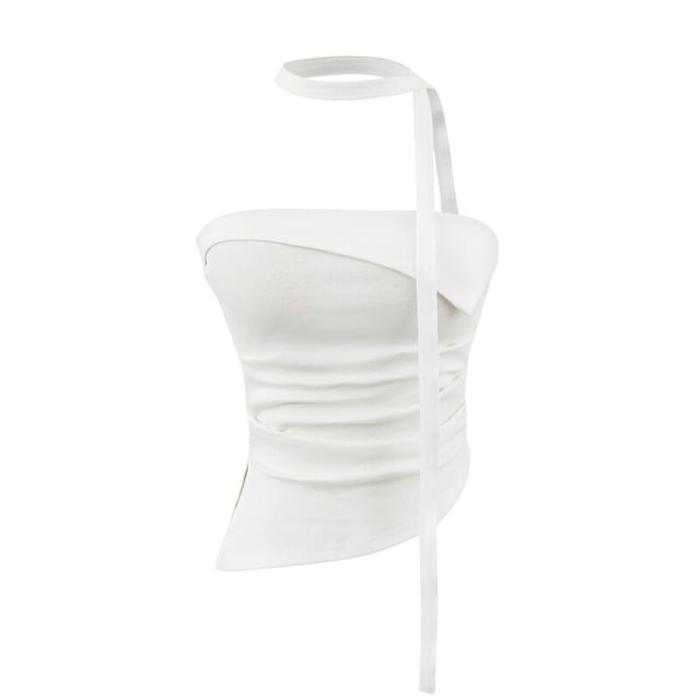Asymmetric Tube Top & Twilly Set