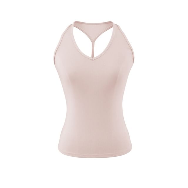 Racerback Sleeveless Crop Top