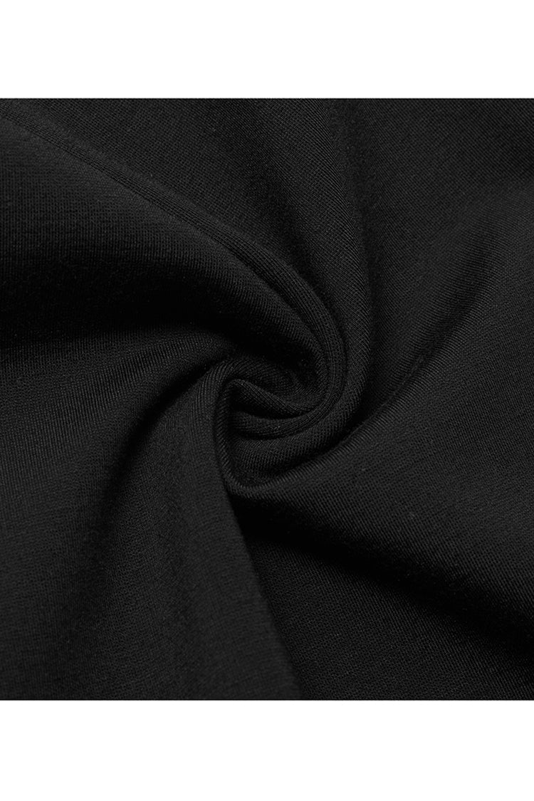 Drawstring Waist Flared Pants with Side Openings