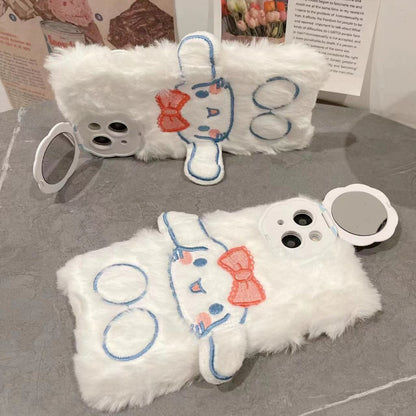 Étui de téléphone en peluche avec miroir Cinna KI248