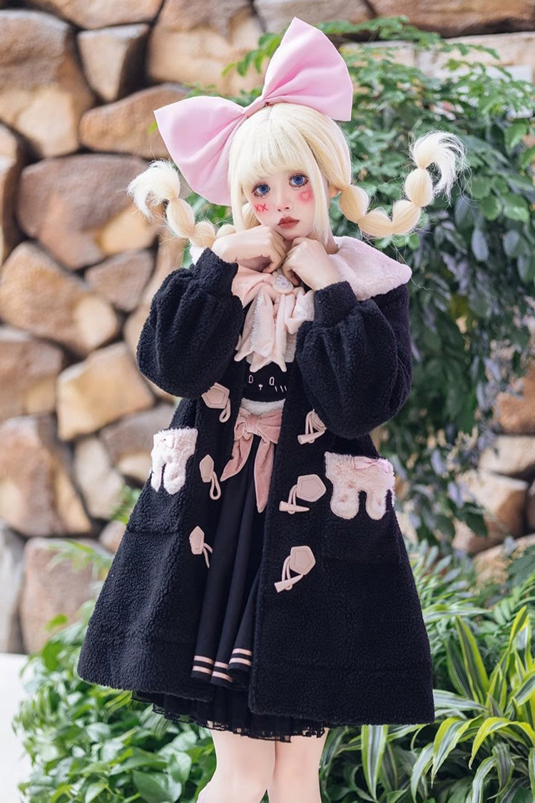 Unicorn Bowknot Long Coat with Long Sleeves for Sweet Lolita Style