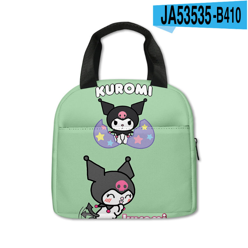 Sac de pique-nique imprimé Kawaii Kuro KI600