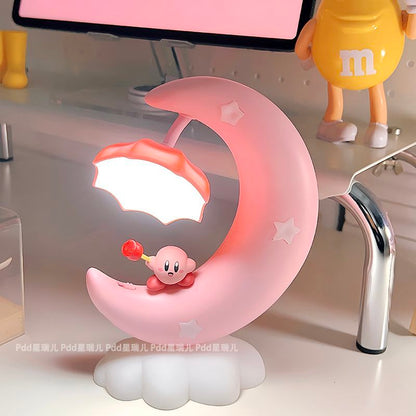 Cute Pink Kirby Moon Night Light KI696