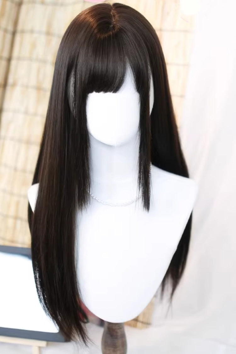Anime Twin-Tails Straight Lolita Wig