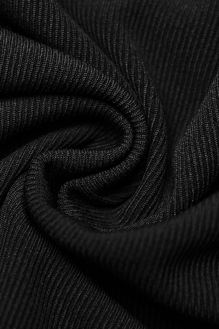 Pleated Hollow Gothic Vest