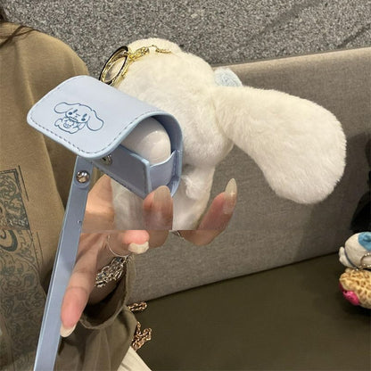 Étui Airpod en peluche Cinna Blue Heart - Lovesickdoe