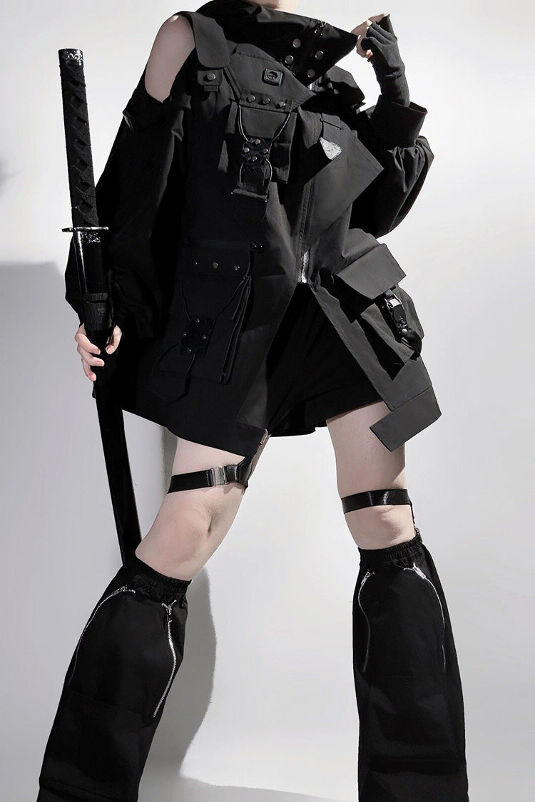 Techwear Hooded Ouji Gothic Set