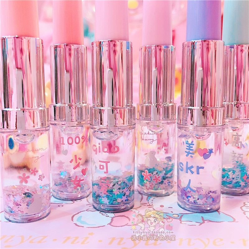 Aesthetic Lipstick Pens - cute pen, fairy kei, fairykei, kawaii, lipstick