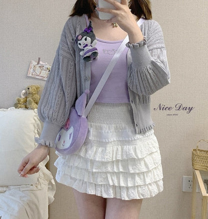 Angel Cake Skirt - White - skirt