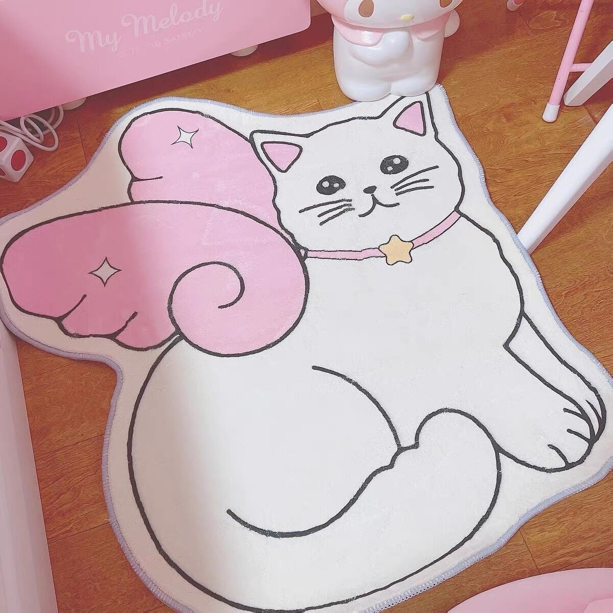 Angel Cat Floor Mat - Door Mats