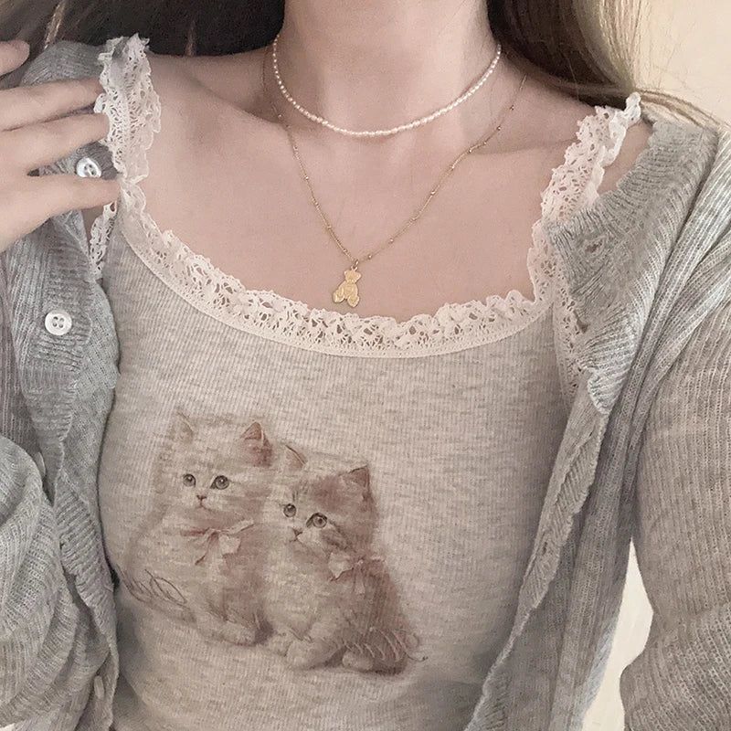 Angelic kitten tank - cats - kittens - shirts - tank - tops