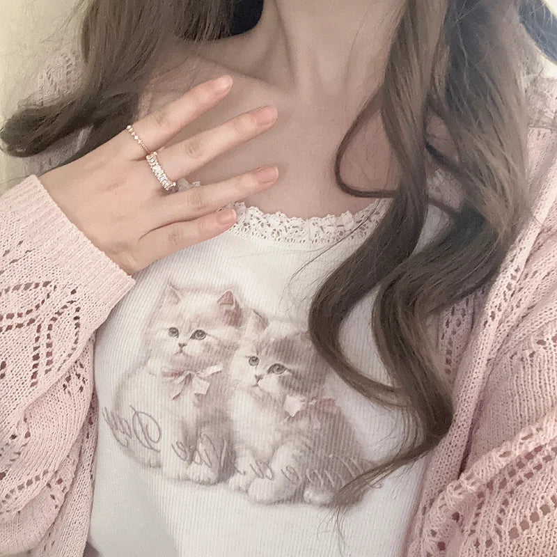 Angelic kitten tank - cats - kittens - shirts - tank - tops