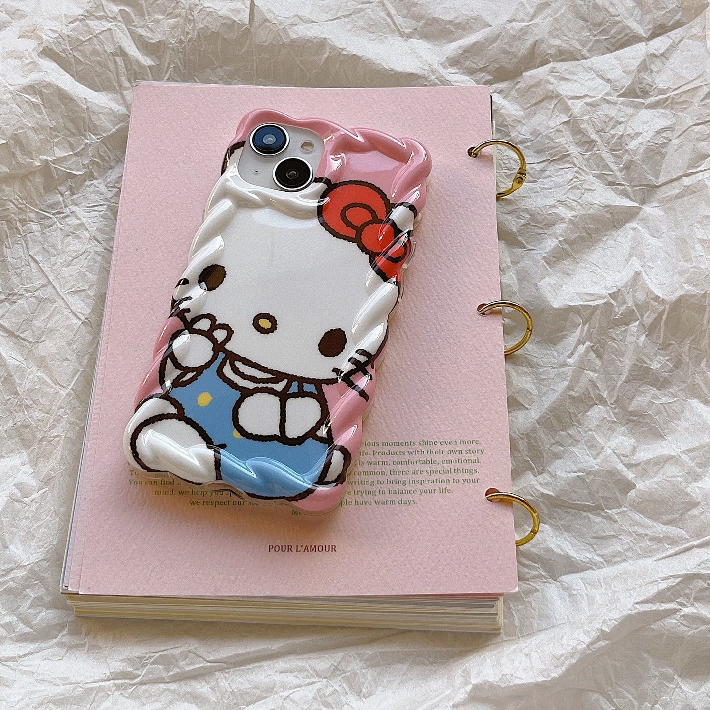 Anime Kawaii Kuro Melo Kitty iPhone Case