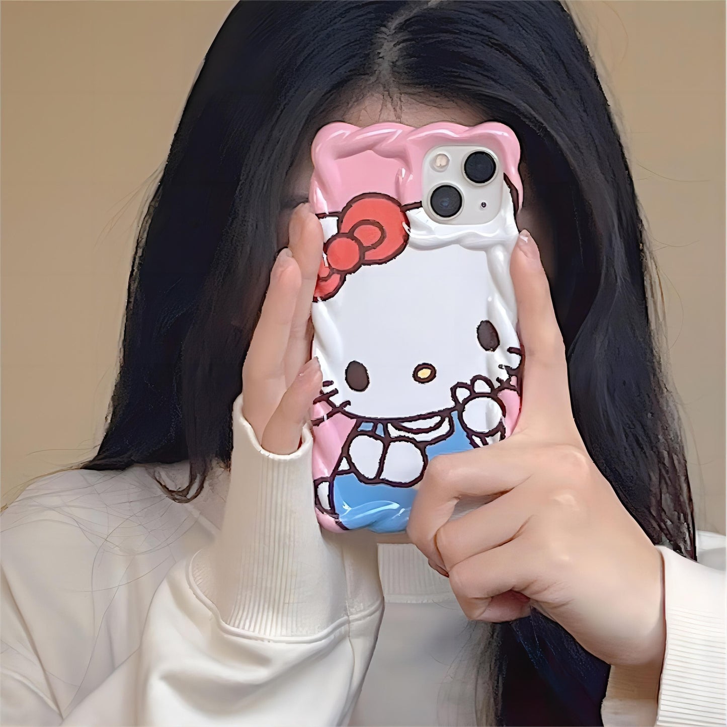 Anime Kawaii Kuro Melo Kitty iPhone Case